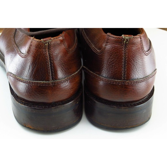 Cole Haan Shoes Sz 8.5 M Round Toe Brown Derby Oxfords Leather Men 14172 - Picture 5 of 9